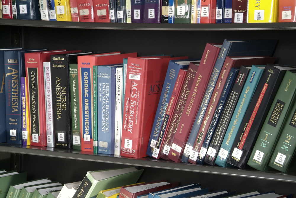 St. Charles United States - Dec 28 2008: Medical Books