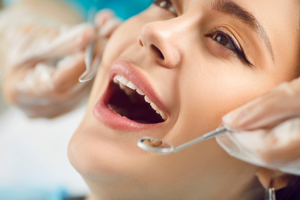 Close Up Shot Of A Patient During A Visit For