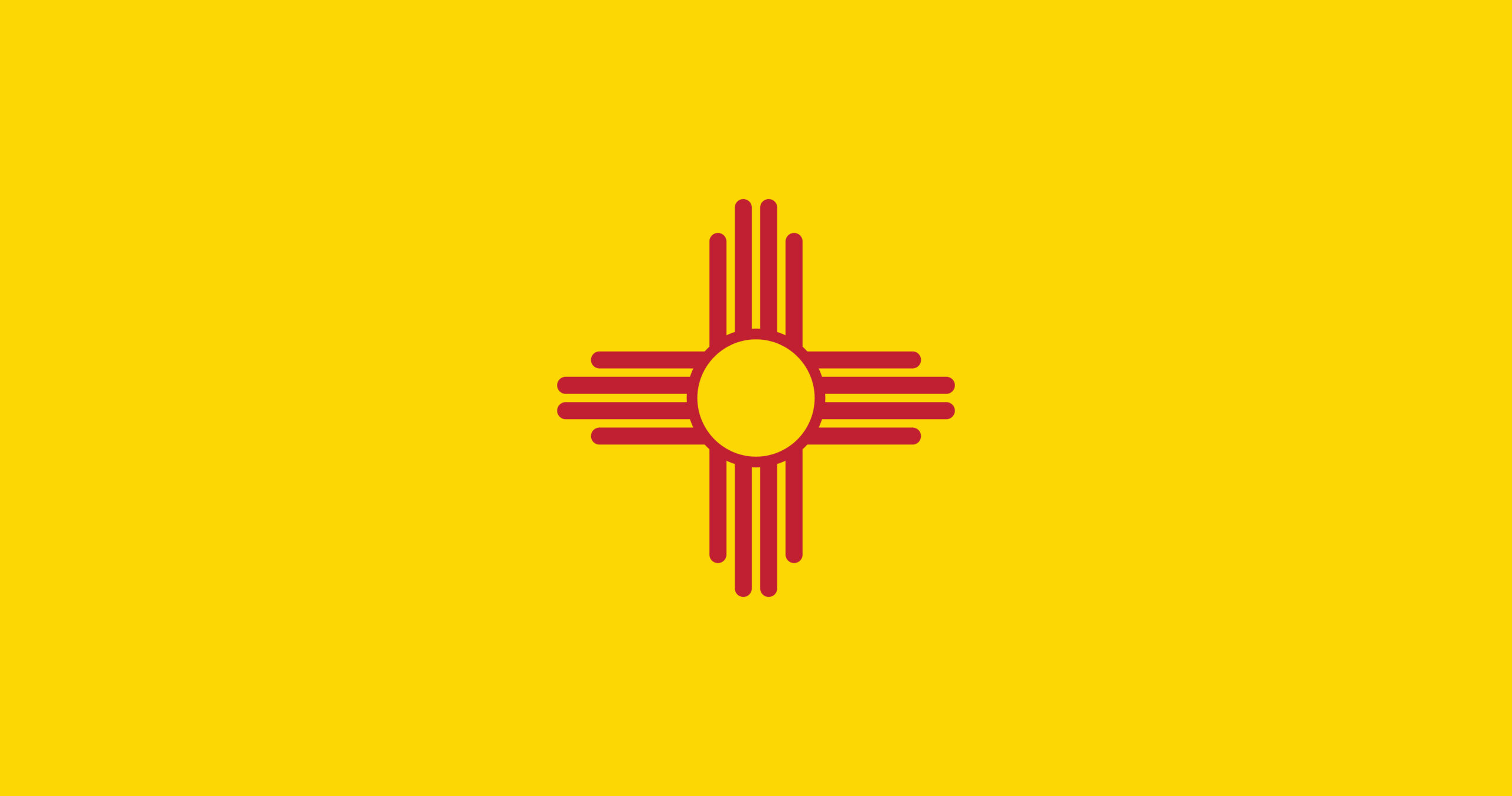 National Flag Of New Mexico Vector Illustration Vector Of New