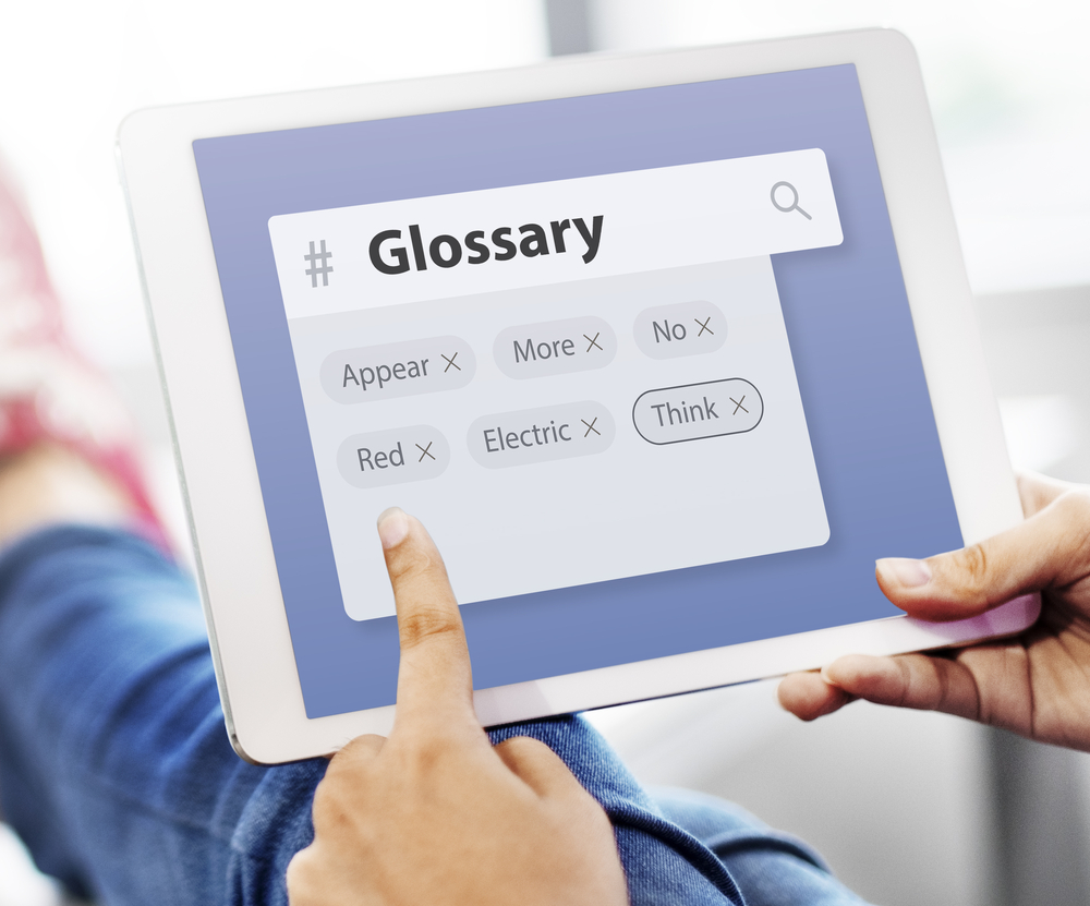 Glossary Text Document Education Concordance